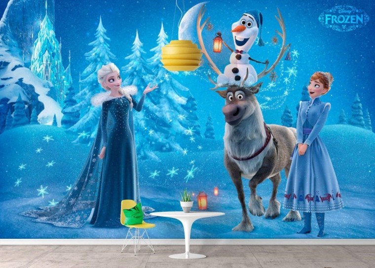 Фотообои из мультфильма холодная сердцем