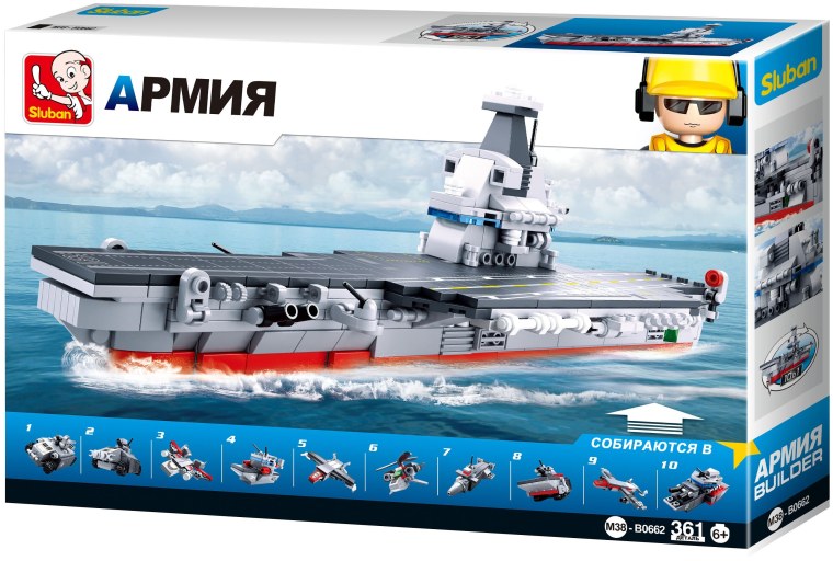 Sluban конструктор авианосец