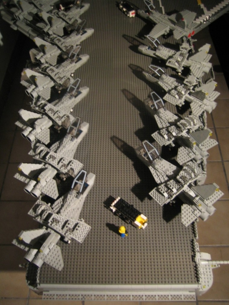 Лего авианосец самоделка