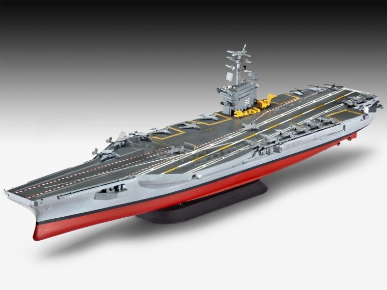 Сборная модель Revell u.s.s. Nimitz (CVN-68) (05814) 1:1200
