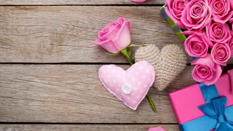 Сердечки цветочки