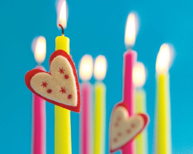 С днём рождения сердечки