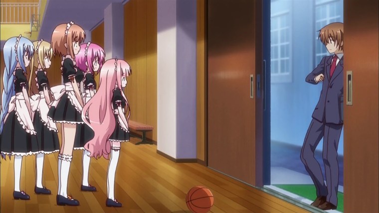 Ro Kyu bu аниме поцелуй