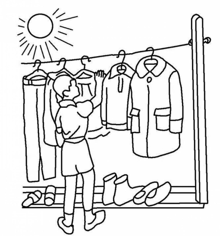 Гардероб набросок