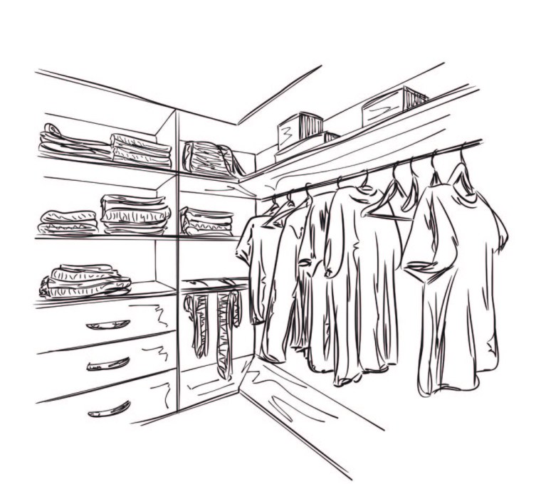 Раскраска "мебель"