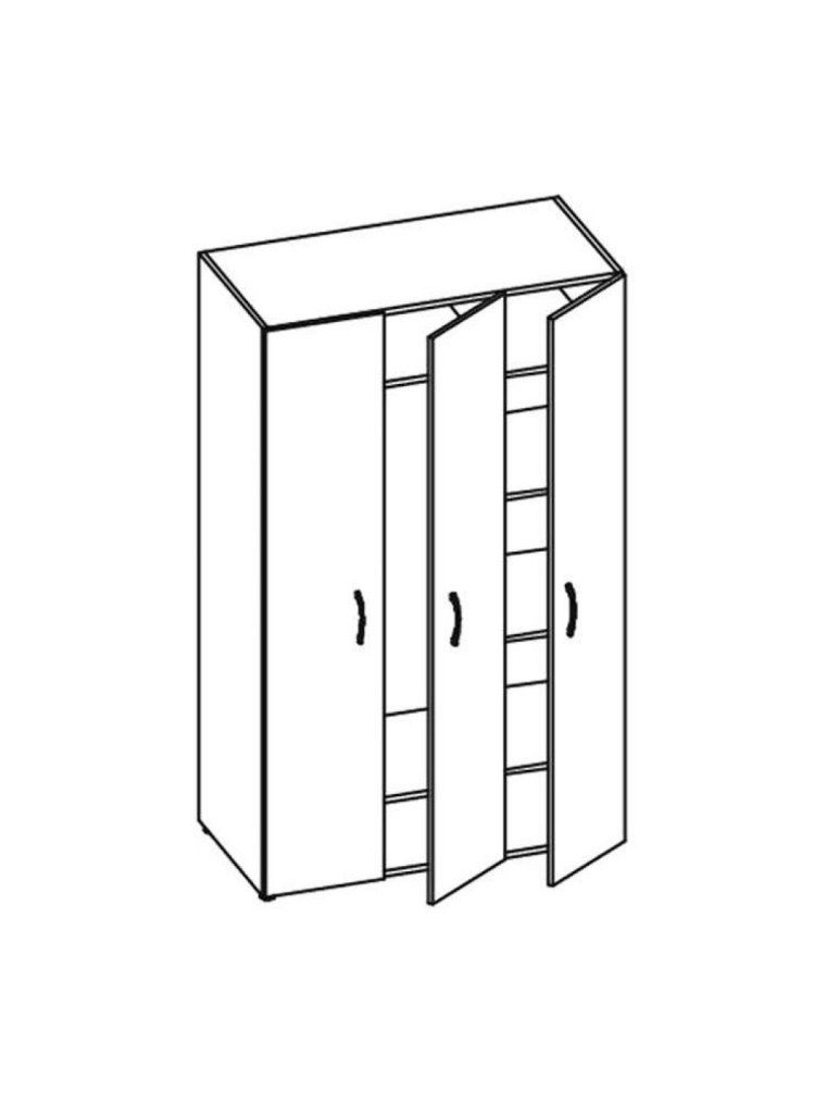 Раскраска шкаф для одежды