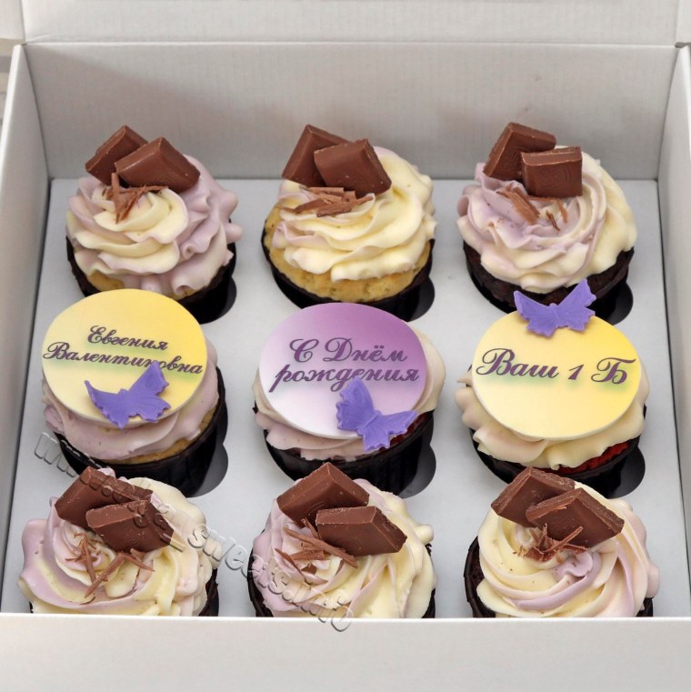 Капкейки учителю