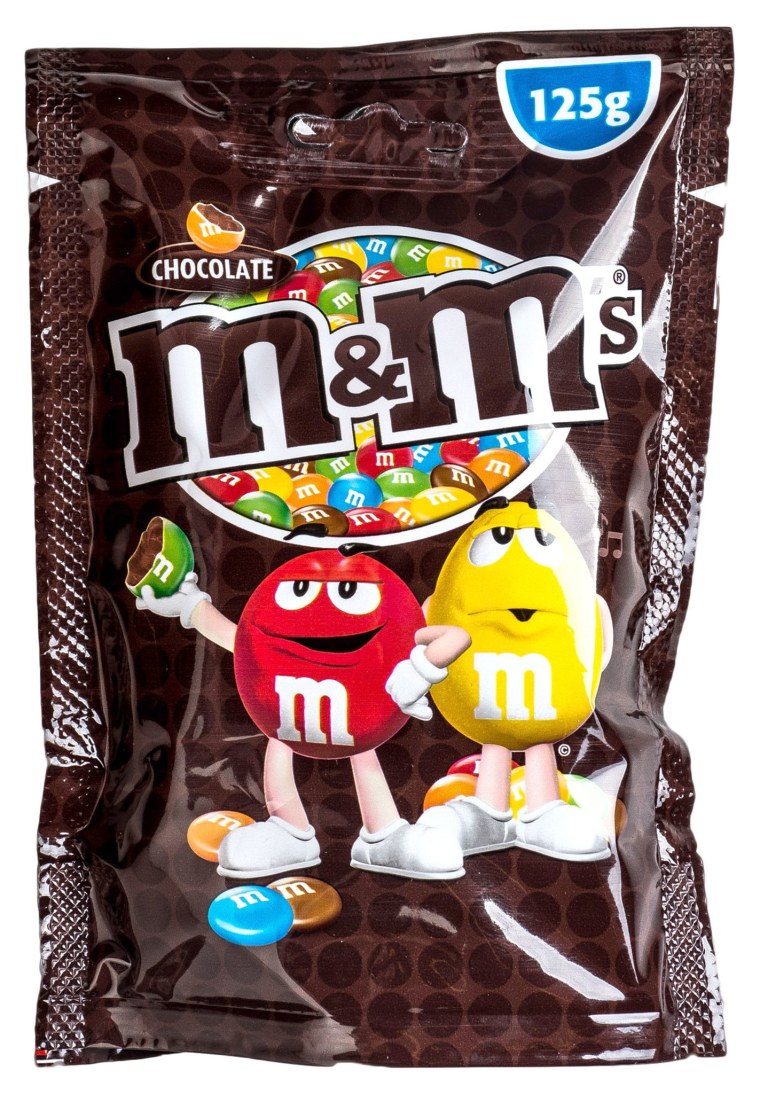 Шоколад m&m's молочный драже 125г