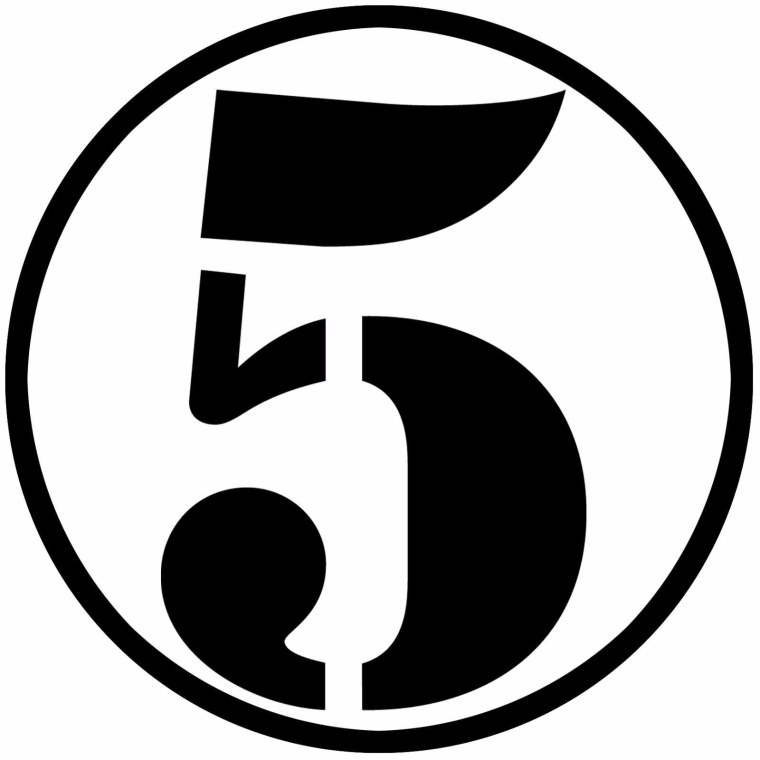 Стилизованная цифра 5