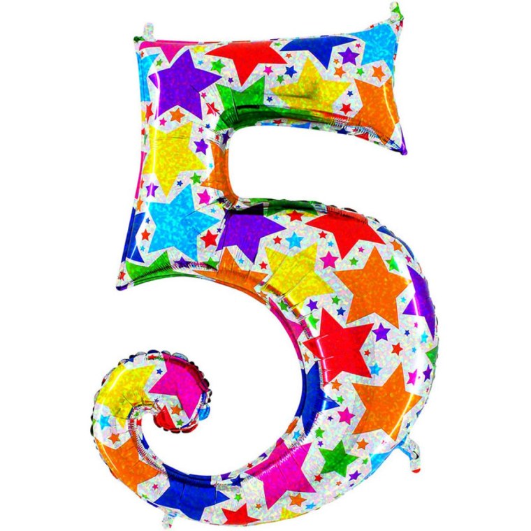 Цифра 5 красивая