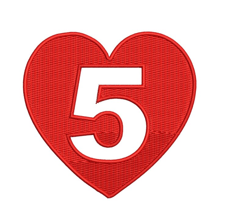 Красивая пятерка