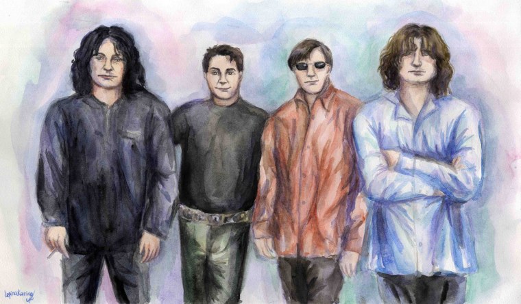 Агата Кристи группа рисунок