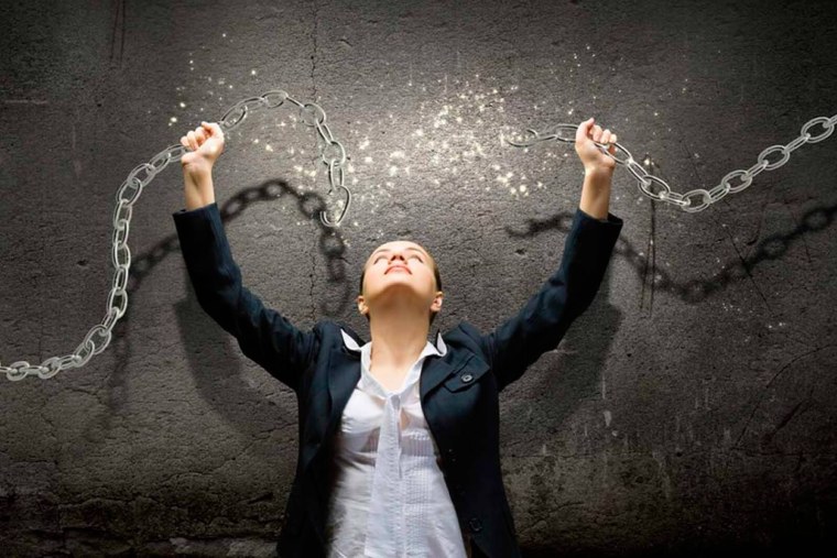 Человек в цепях