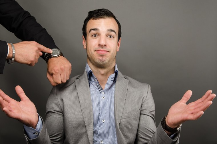 Непунктуальный человек