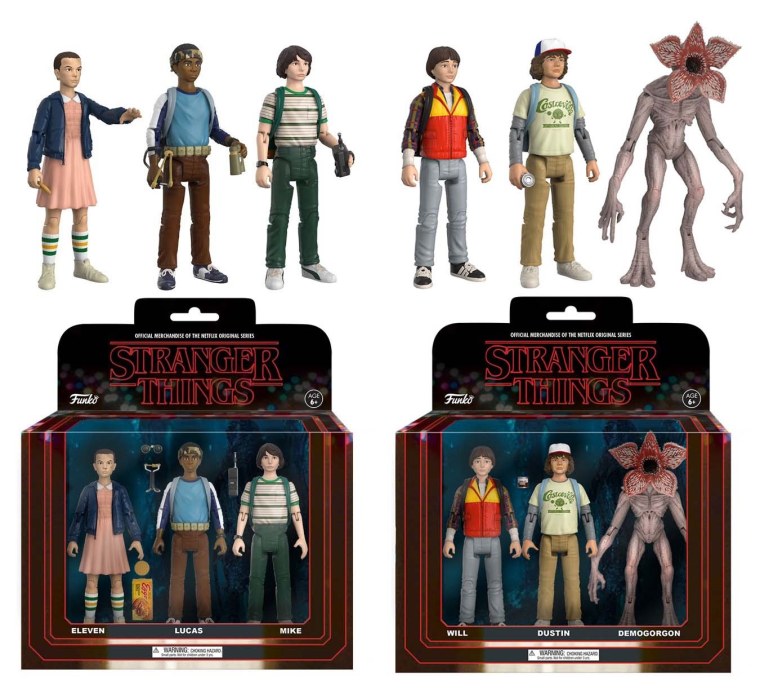 Очень странные дела фигурки одиннадцать