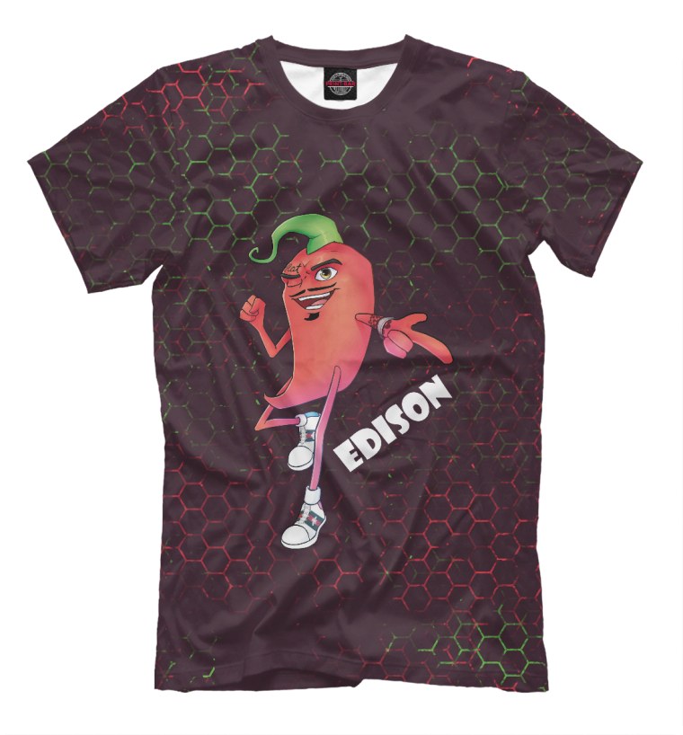 Футболка Эдисона перца