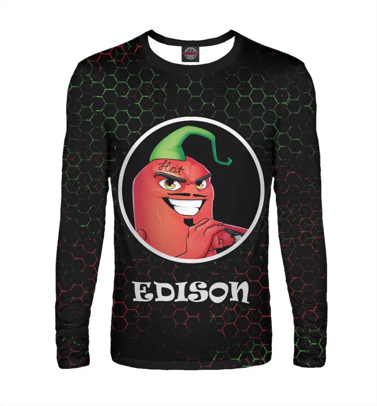 Мерч Эдисона перца толстовки