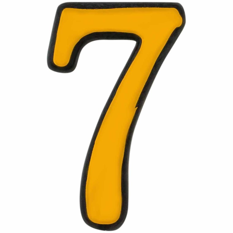 Цифра 7 красивая