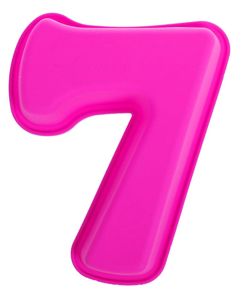 Цифра 7 красивая