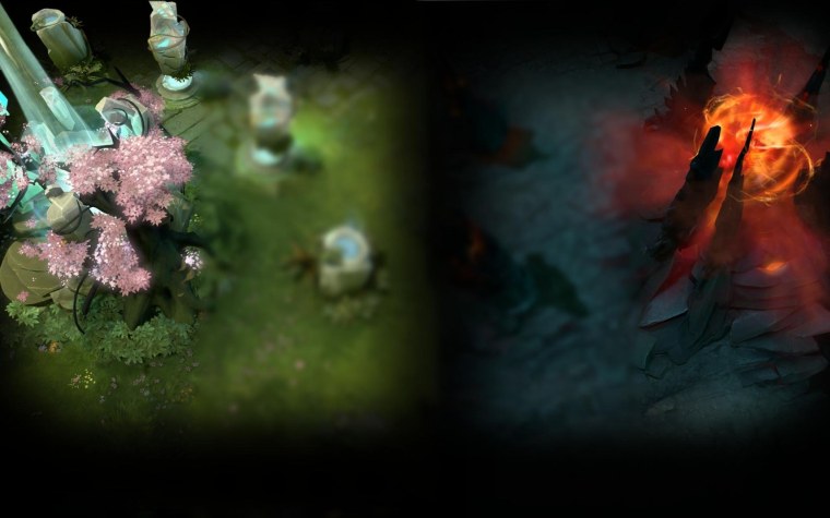 Фон трона дота 2