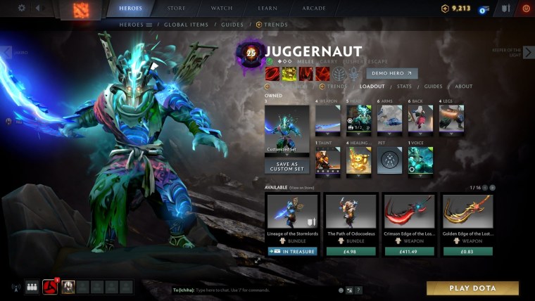 Красивый сет на Джаггернаута