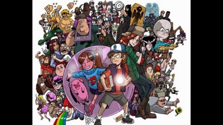 Жители Гравити Фолз