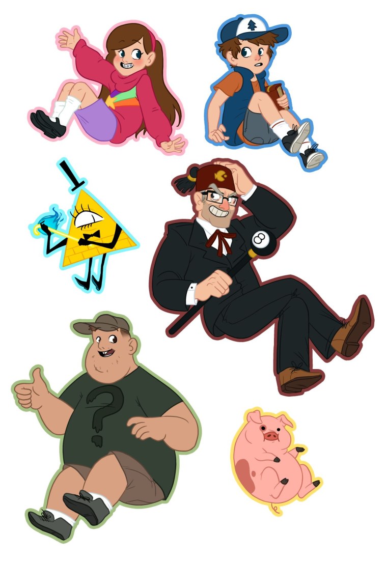 Гравити Фолз герои