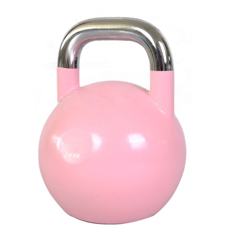 Розовая гиря