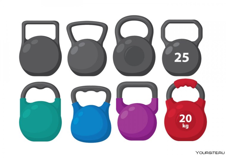 Гиря картинка для детей