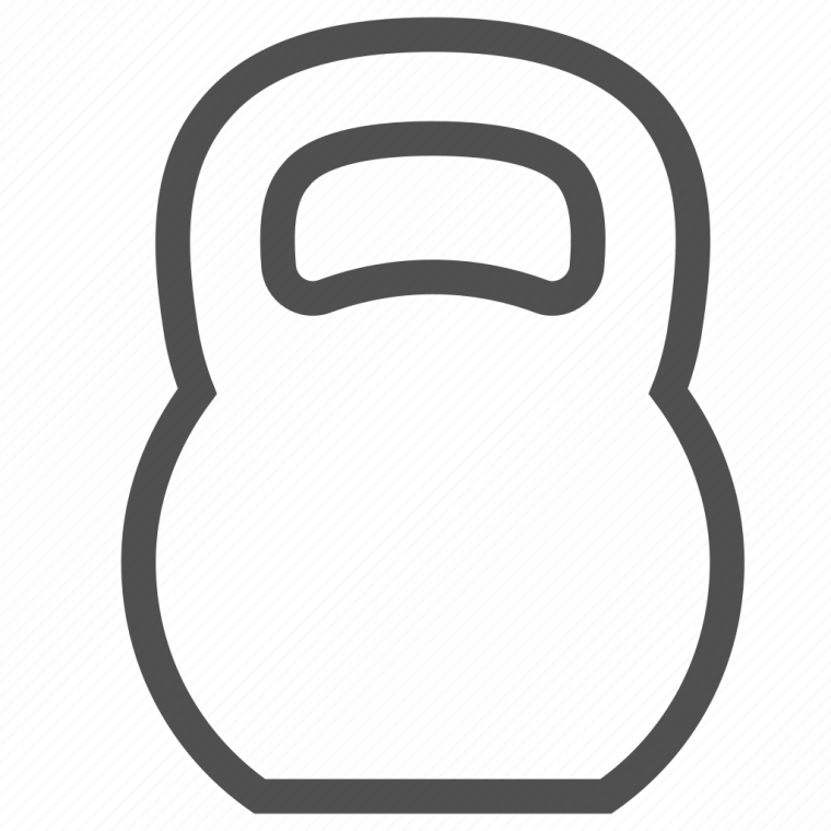 Гиря раскраска для детей