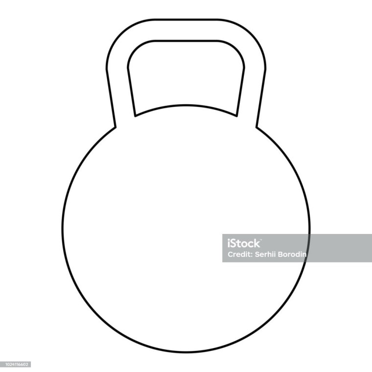 Гиря контур