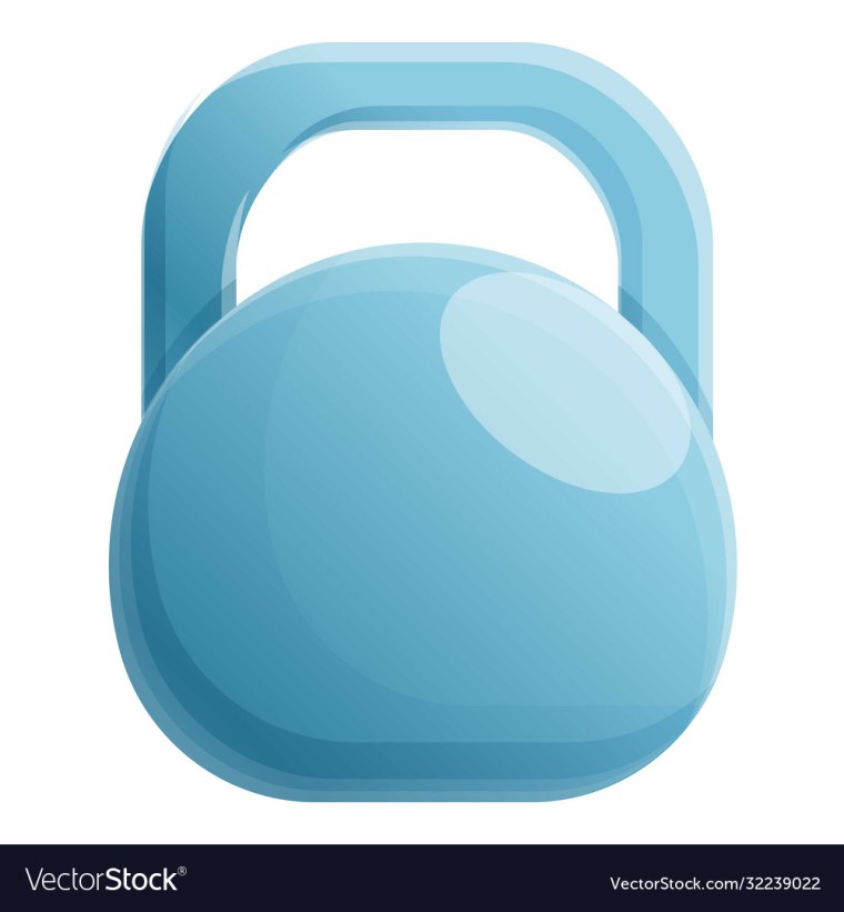 Гиря голубая для метрики