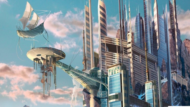 Футуристические здания