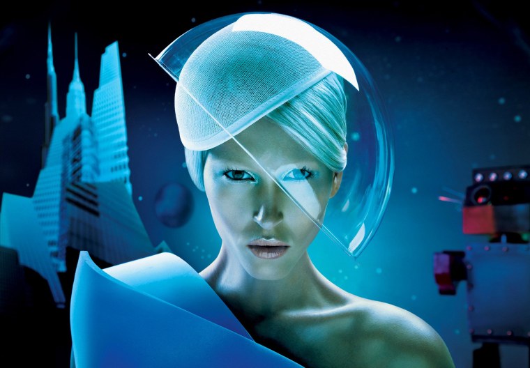 Фотосессия в стиле будущего