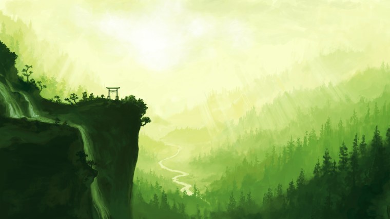 Фэнтези пейзажи