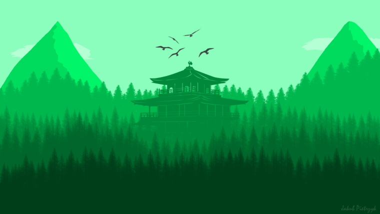 Пейзаж Минимализм