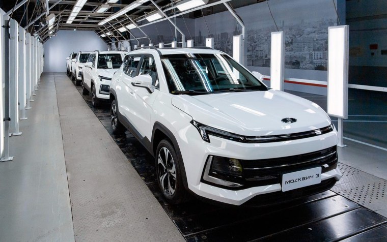 Новый кроссовер Москвич
