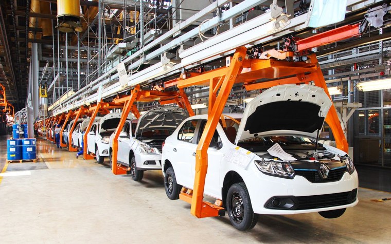 Конвейерная линия АВТОВАЗ