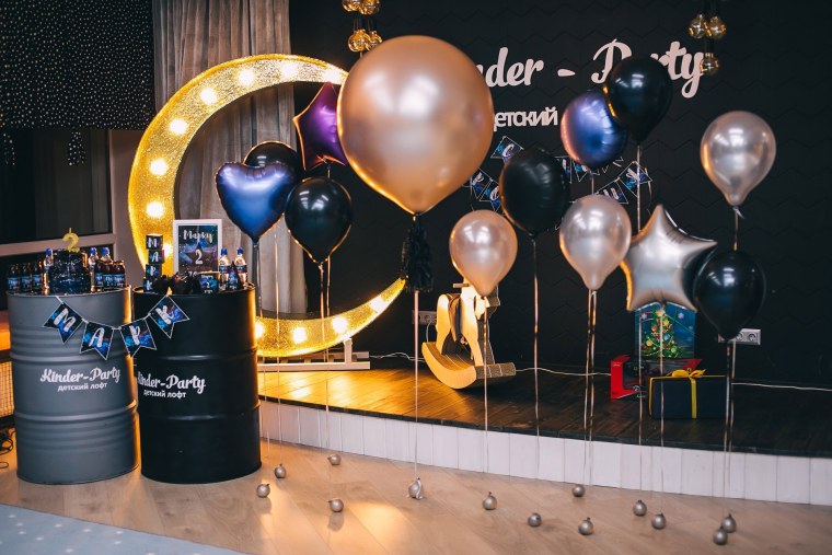 Стильное помещение для праздника