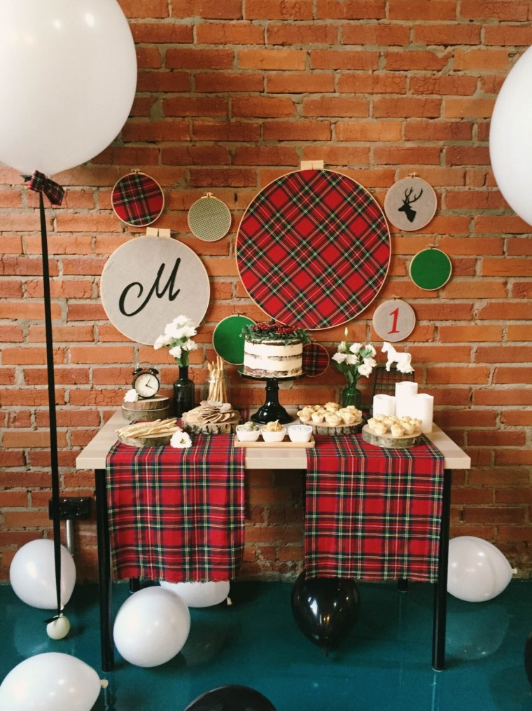 Фотозона в английском стиле