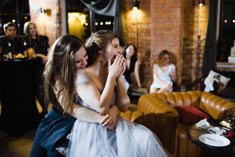 Свадьба в стиле вечеринки в лофте