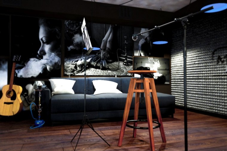 Кальянные в стиле лофт