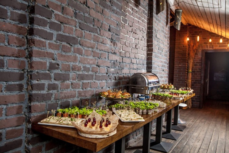 Фуршет в стиле лофт