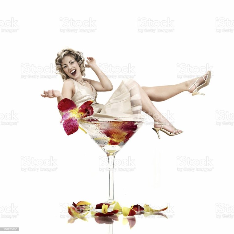 Дама с бокалом