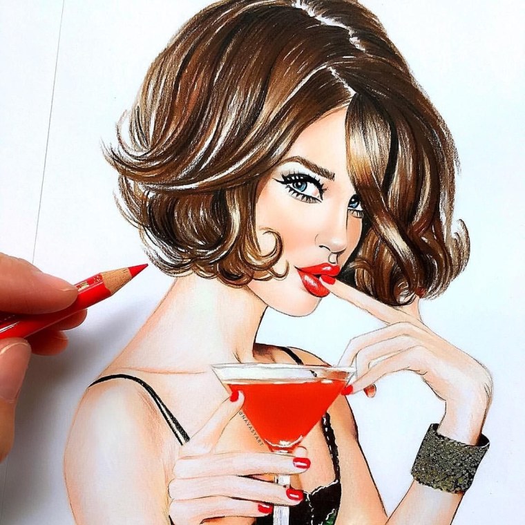 Нарисовать женщину