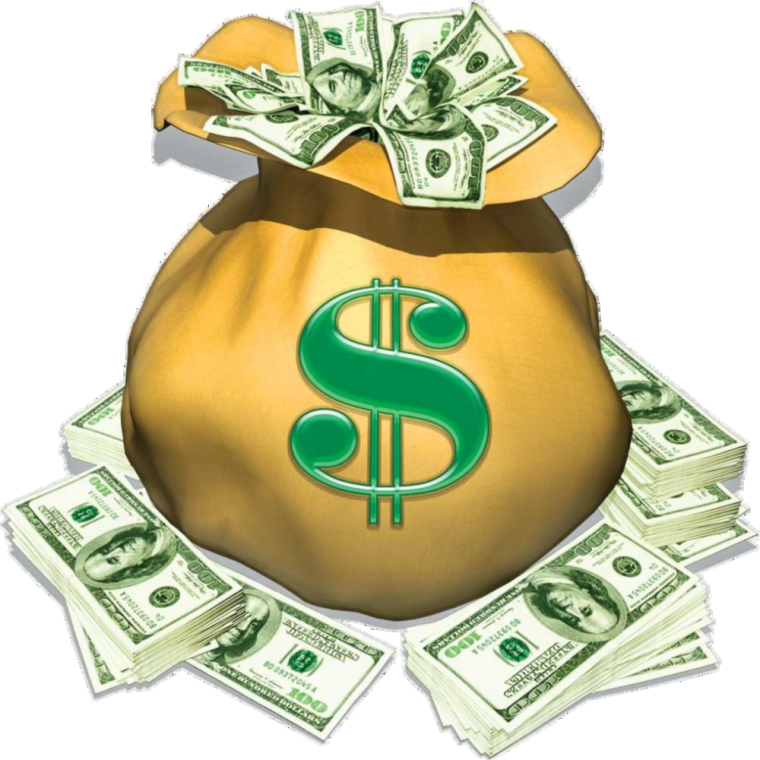 Мешок с долларами