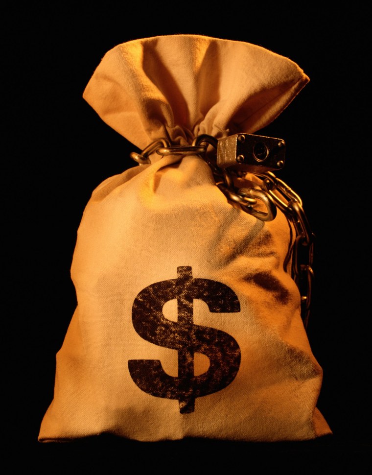 Мешок с долларами