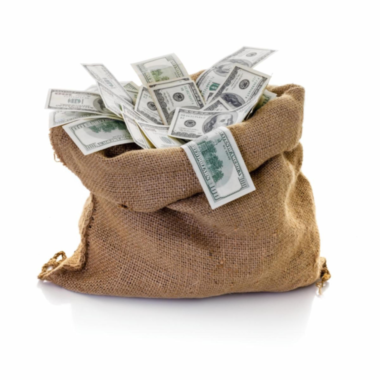Мешок с деньгами