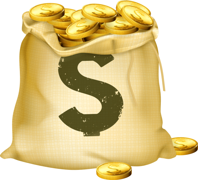 Мешок с монетами
