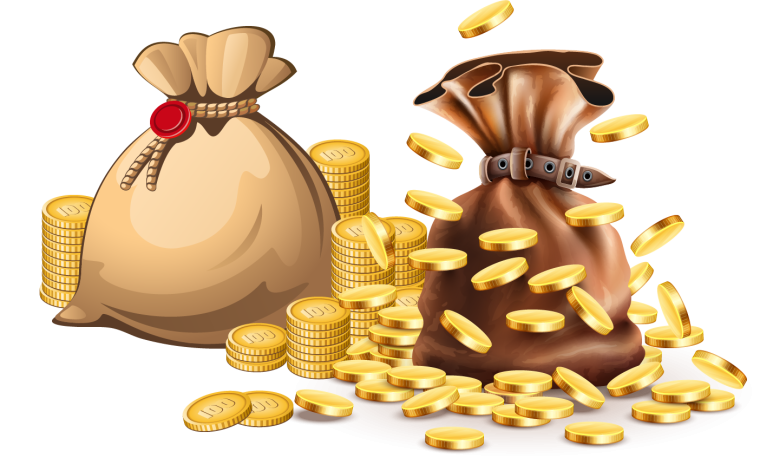 Мешок с монетами